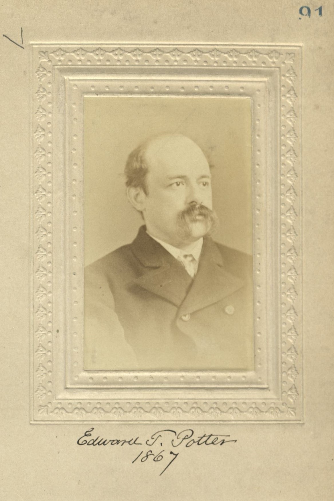 Member portrait of Edward T. Potter